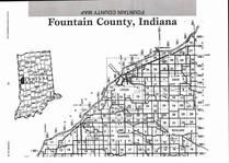 Fountain County Map 1, Fountain and Warren Counties 2006